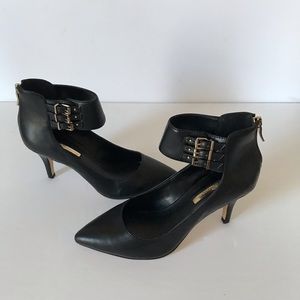 BCBG Opera pointed heels with ankle strap